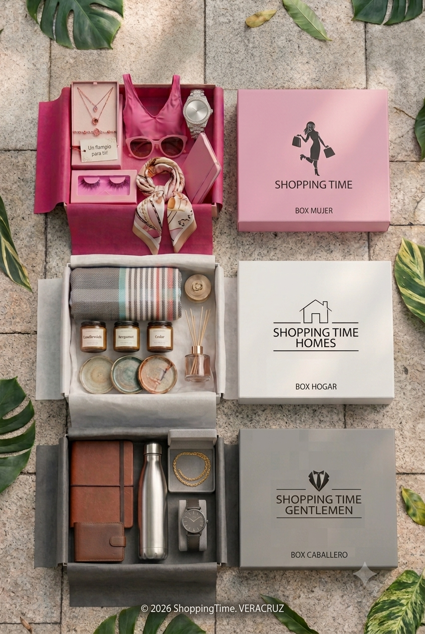 shopping boxes